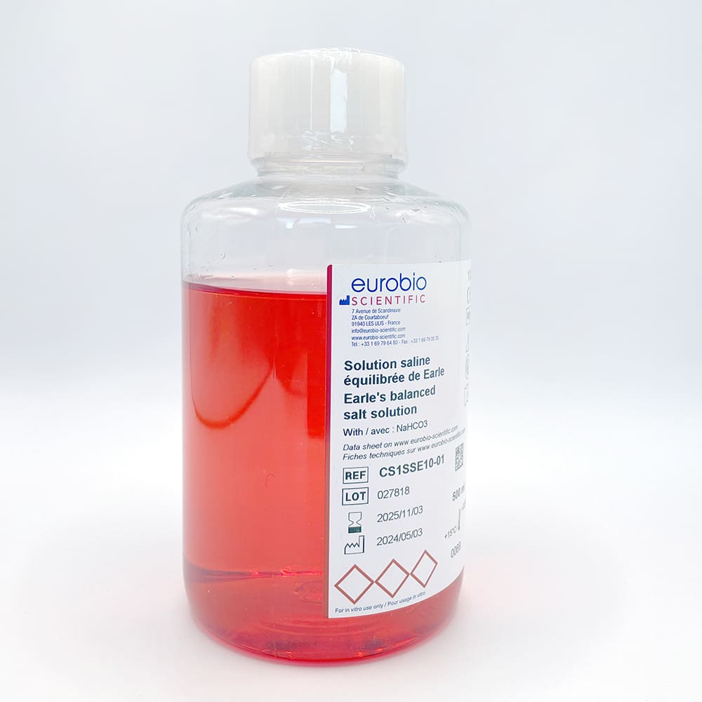 Earle's Balanced Salt Solution (EBSS), Liquid 1X - immagine 3