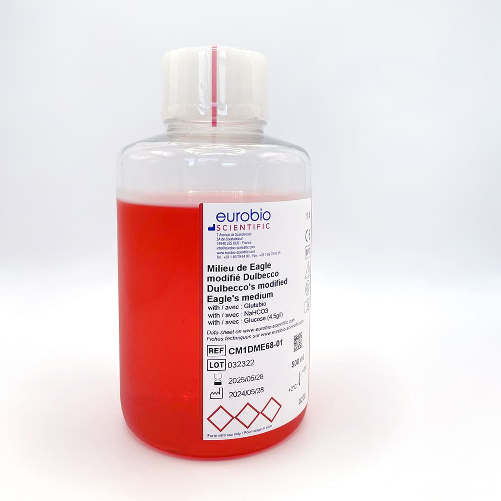 Dulbecco's MEM with 4.5 g/L Glucose and GlutaBio, 1X - Imagen 3